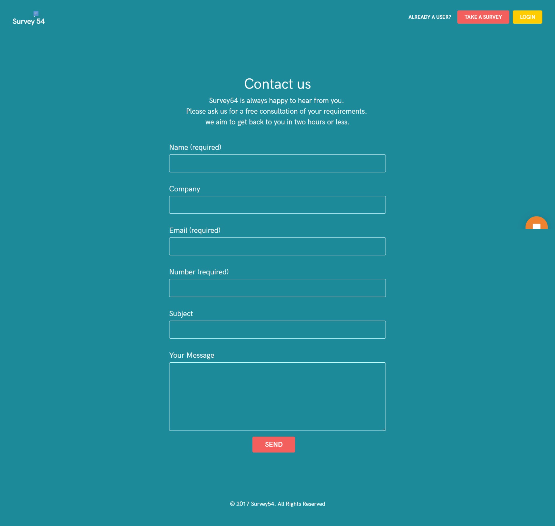 Survey 54 SaaS Project - FlexNebula Design